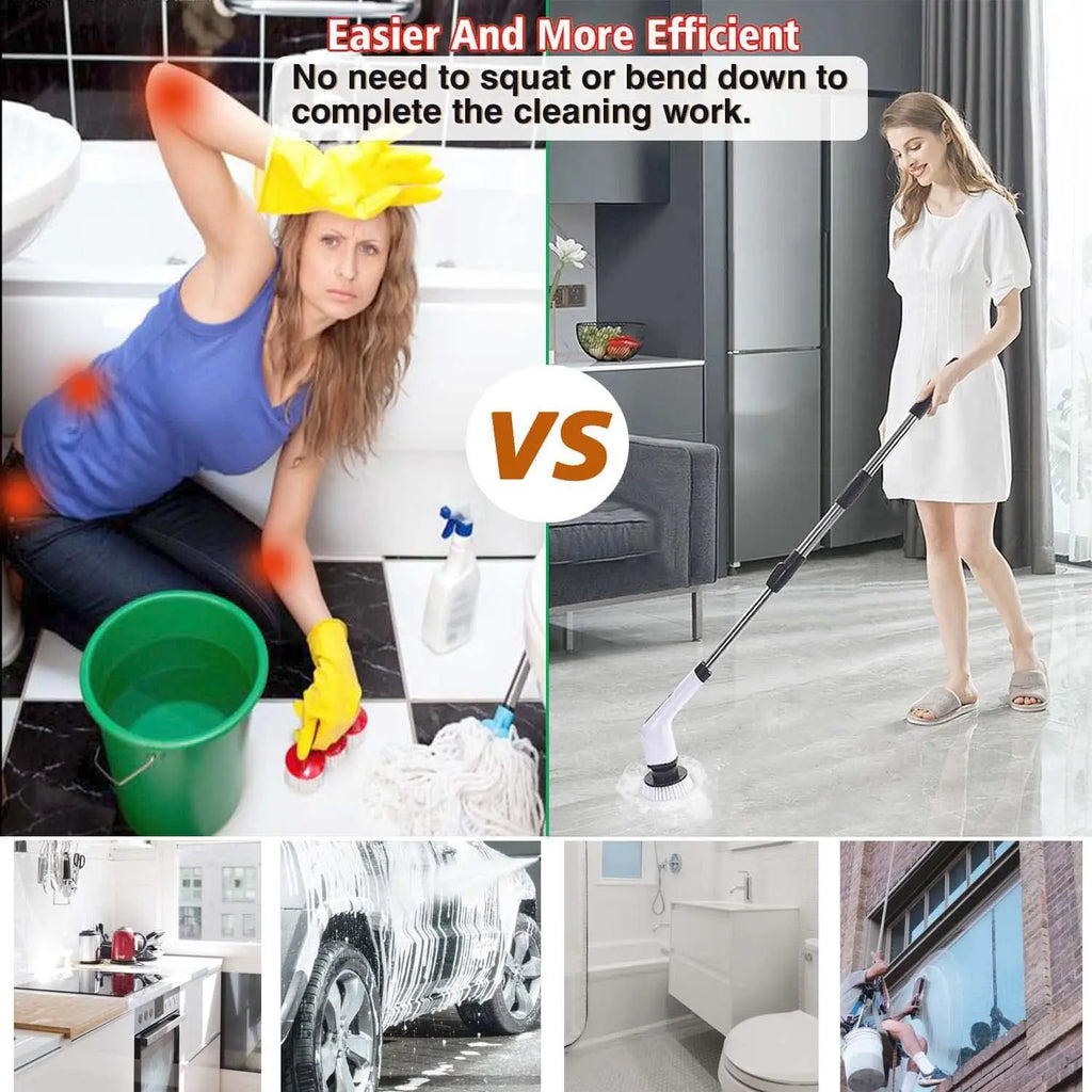 Effortless Electric Cleaning Brush