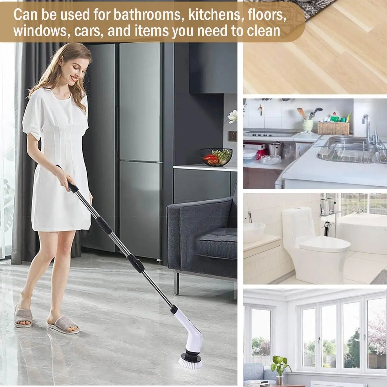 Effortless Electric Cleaning Brush