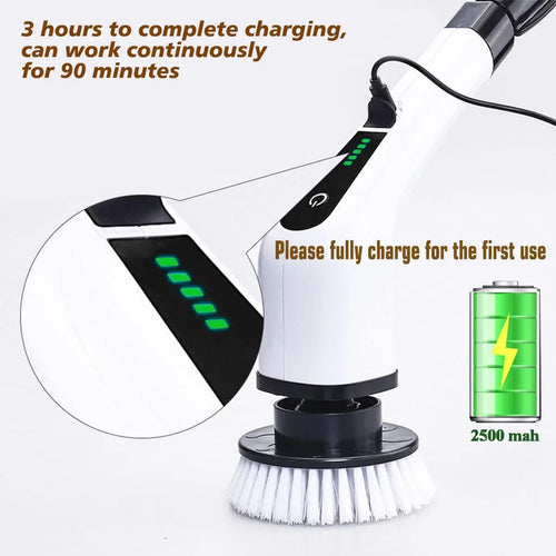 Effortless Electric Cleaning Brush